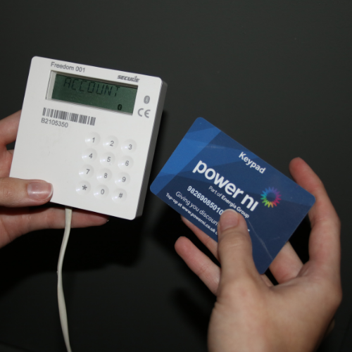 keypad+ customer inserting their card