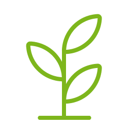 Reduce your carbon footprint icon