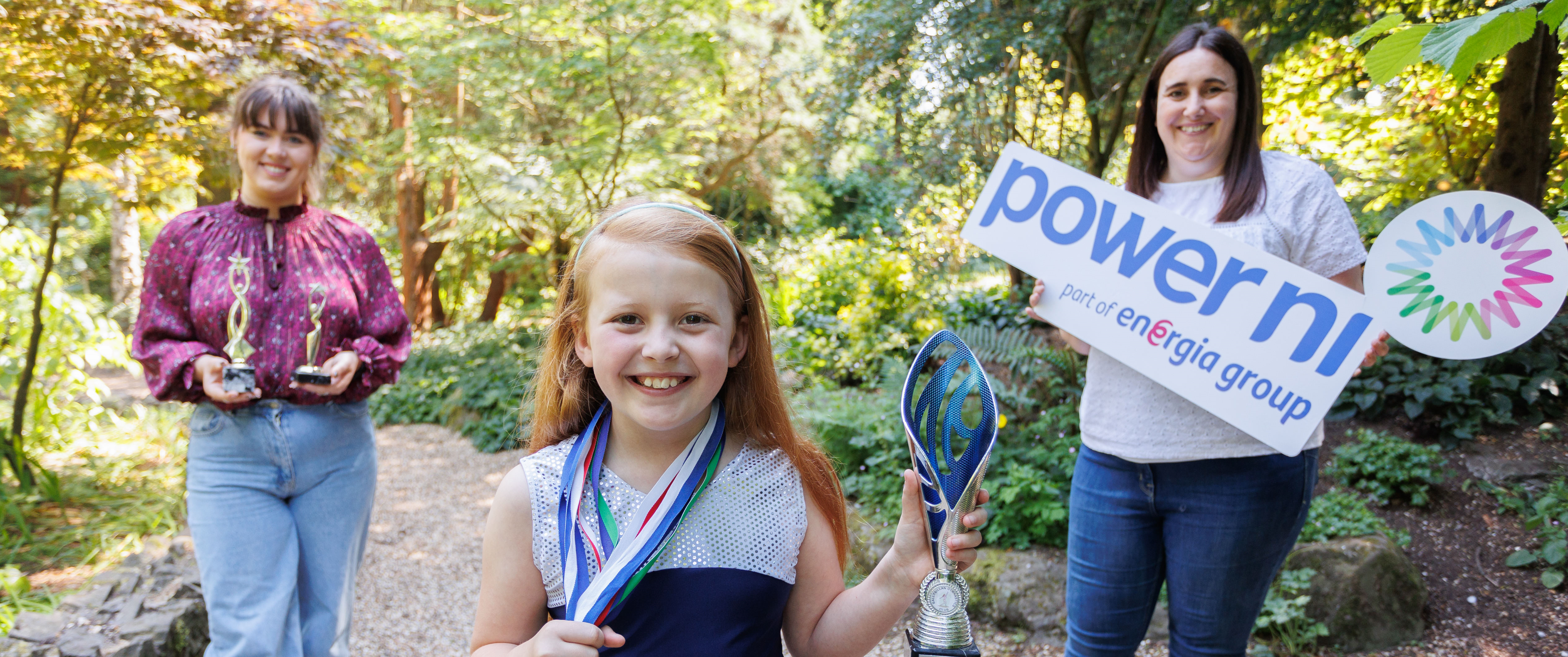 Ballysillan Gymnastics Club, jump for joy, with £300 funding from Power NI