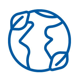 Reduce your carbon footprint  icon