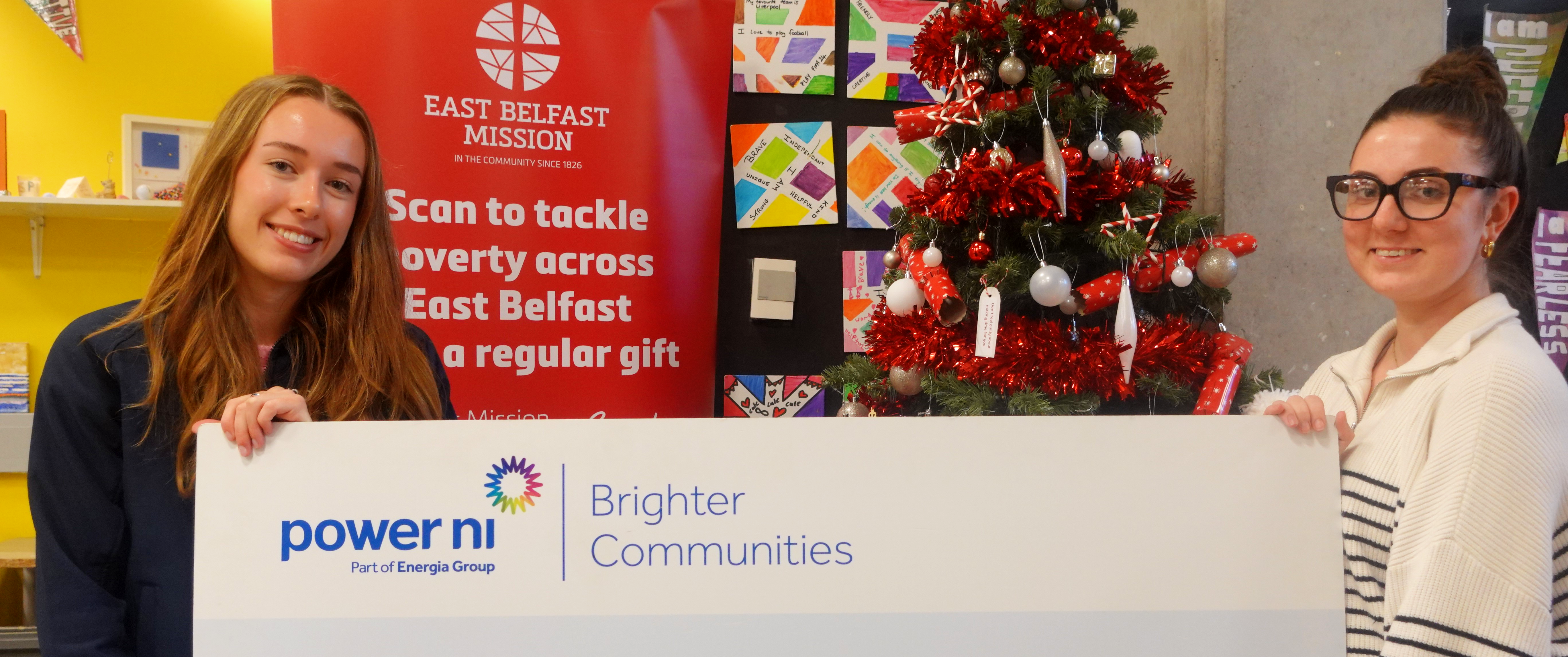 Power NI supports East Belfast Mission’s Community Fridge with £1,000 funding