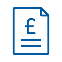 Unit rate prices  icon