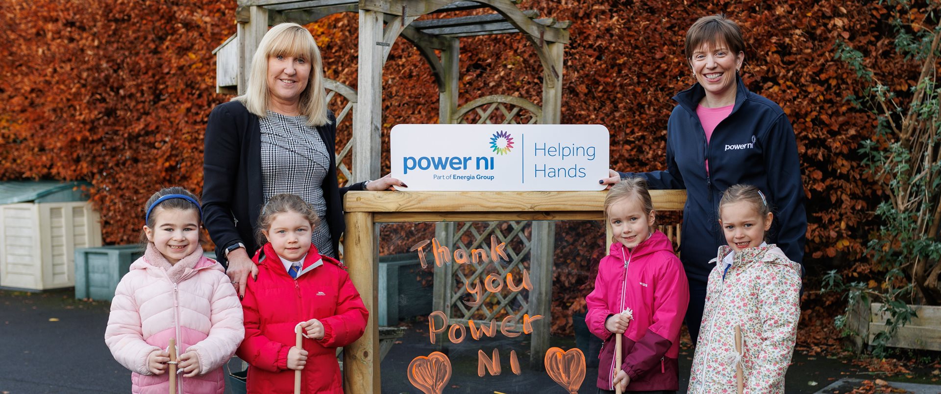 Power NI helps Belmont Primary School reconnect with nature