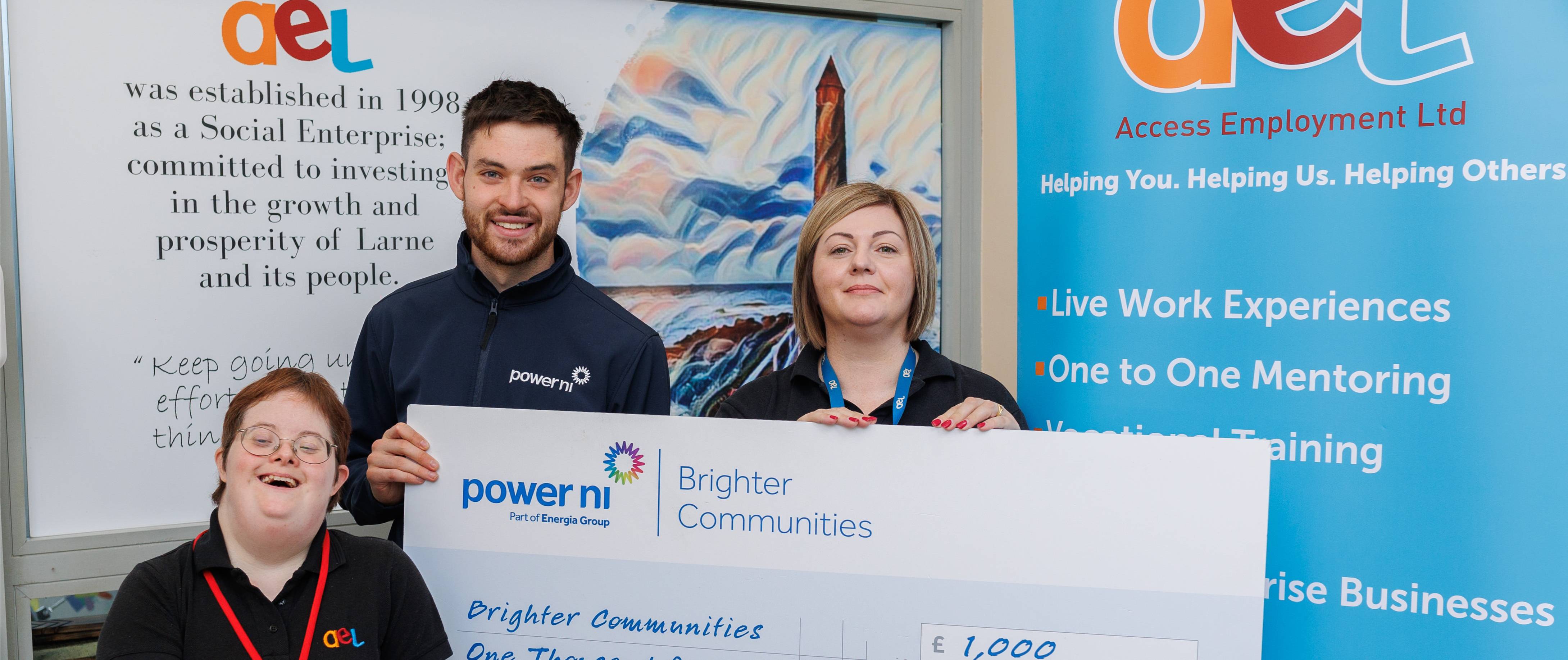 New skills on the menu at Access Employment thanks to Power NI