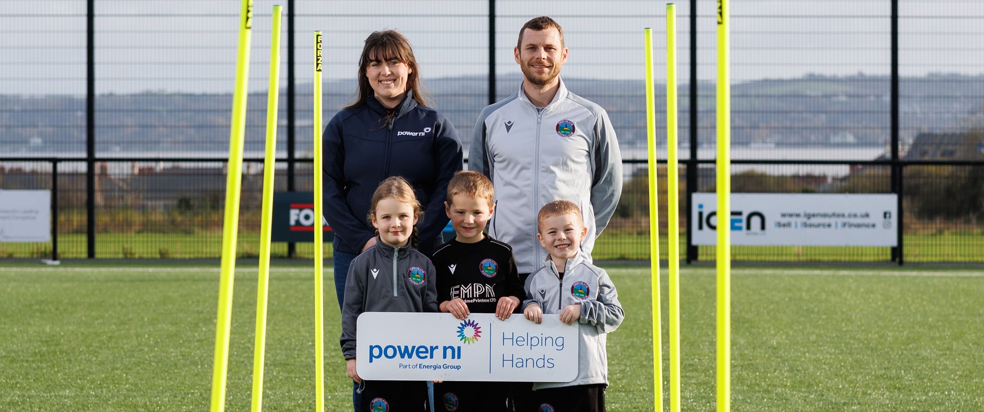 Power NI keeps Greenisland FC match fit