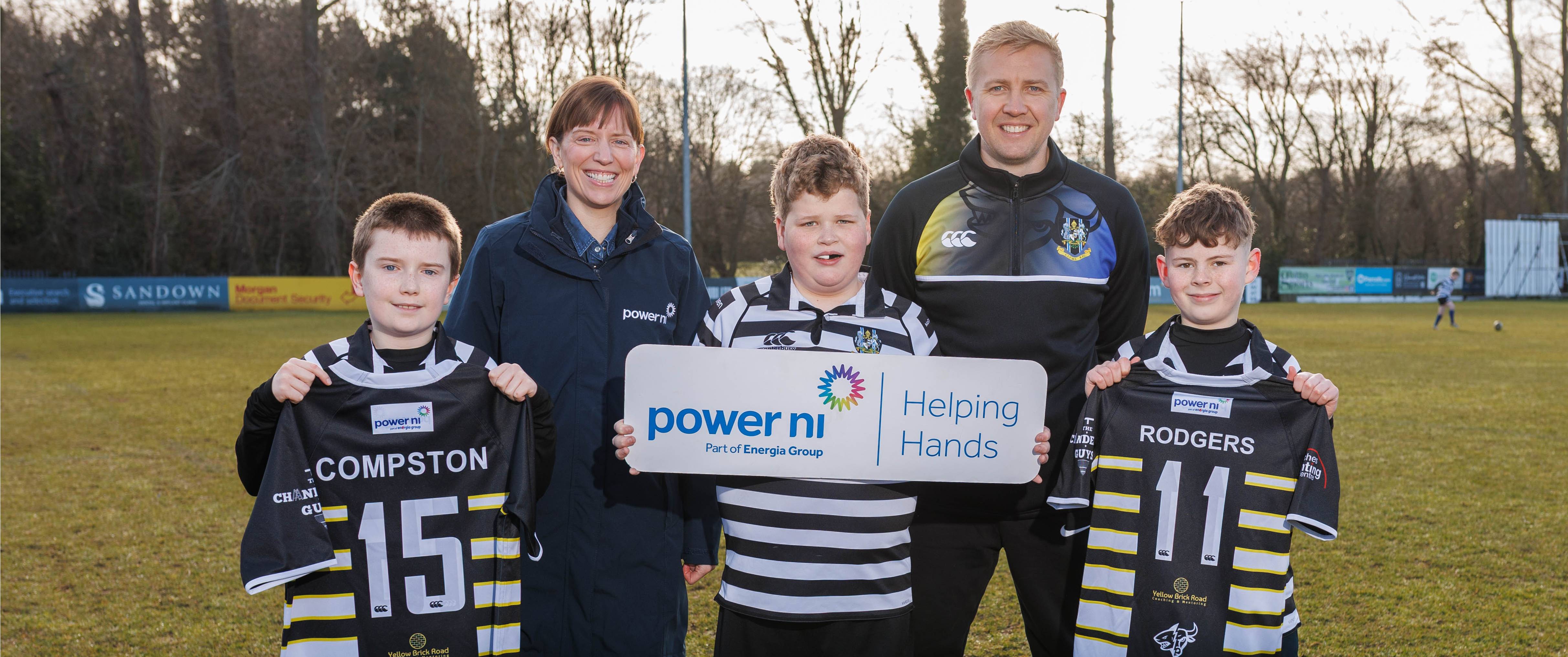 CIYMS Minis sport fresh new look thanks to Power NI support