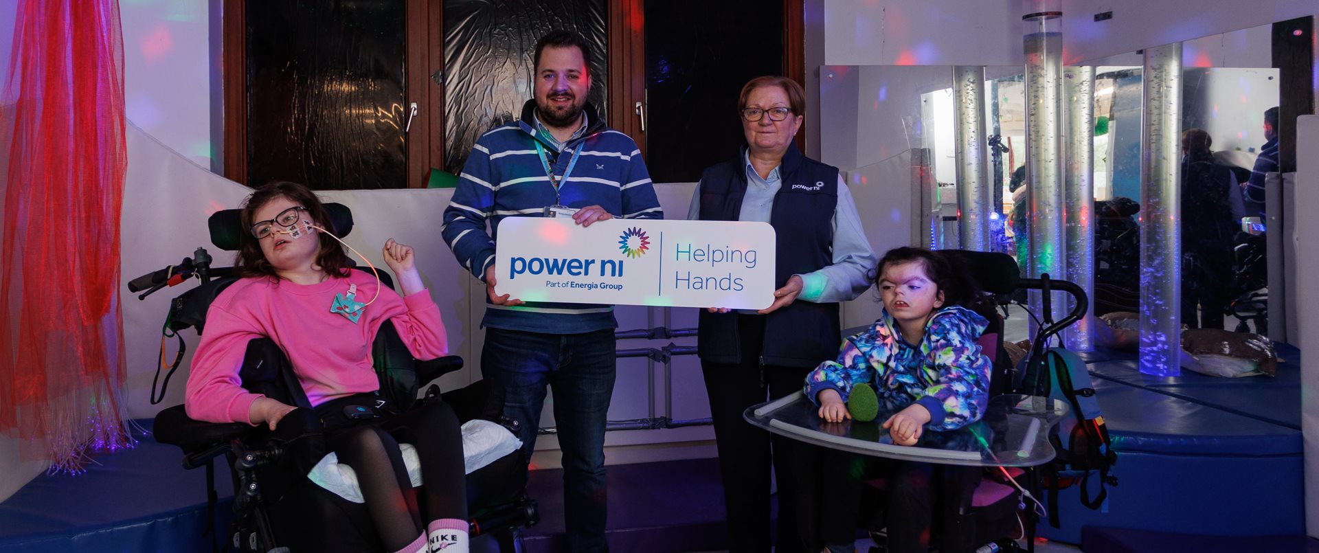 Power NI lights up lives of Knockevin Special School pupils
