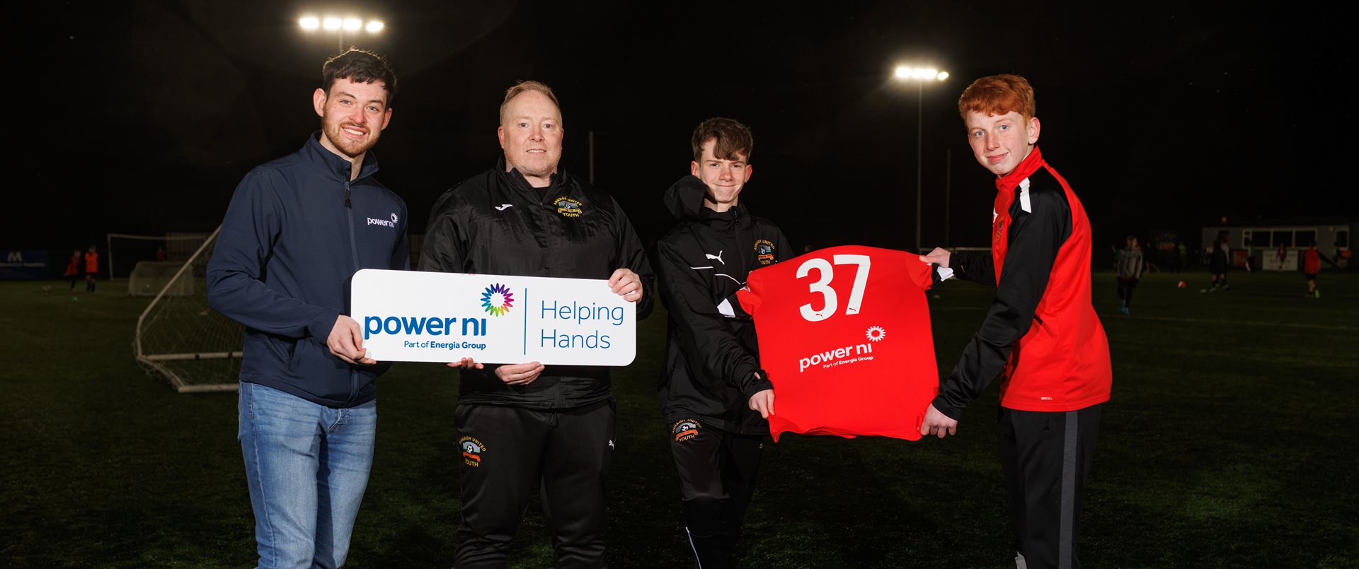 Power NI donation gives Annagh Utd Under-15s a winning look