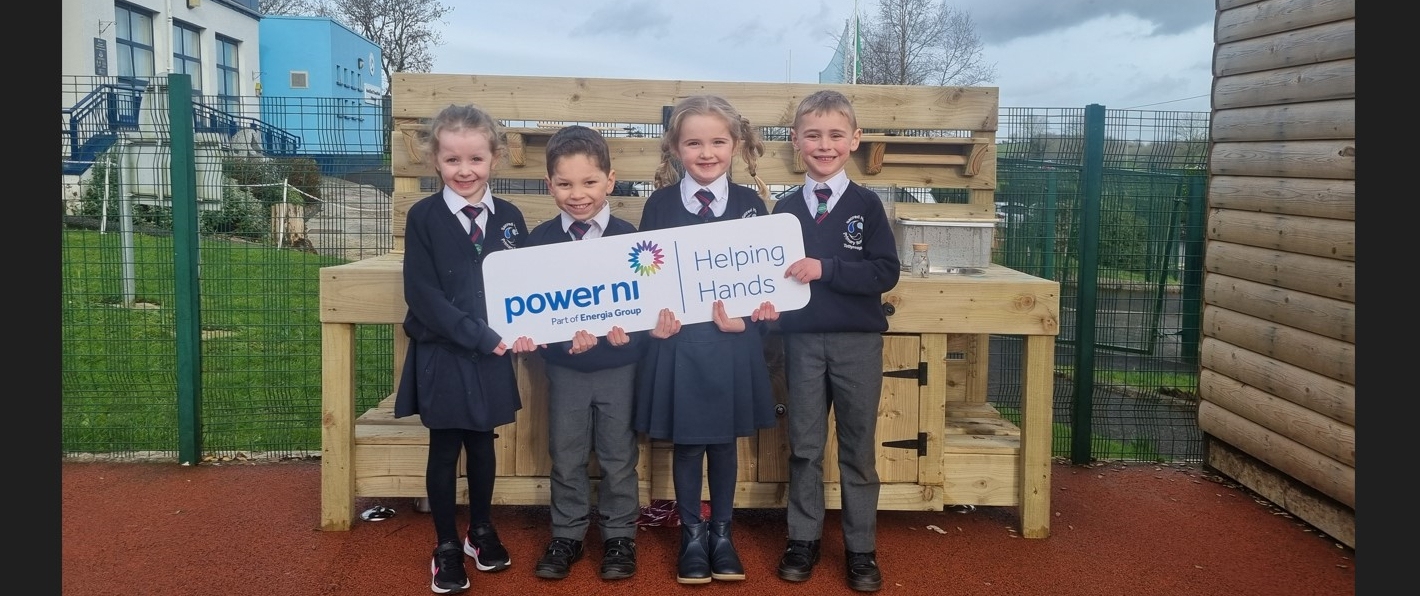 Omagh school pupils discover Power NI donation